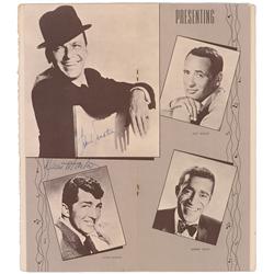 Frank Sinatra and Dean Martin