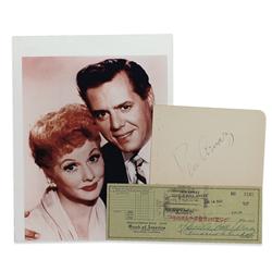 Lucille Ball and Desi Arnaz