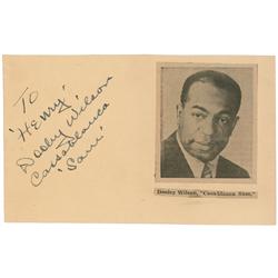 Casablanca: Dooley Wilson