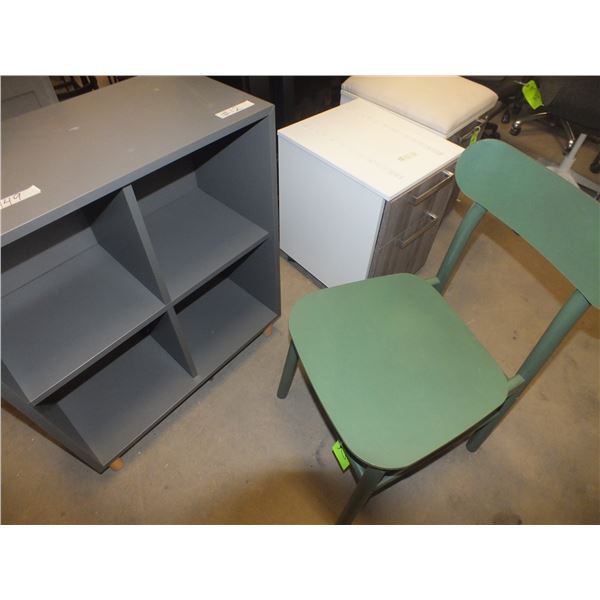 Storage Shelf & Chair