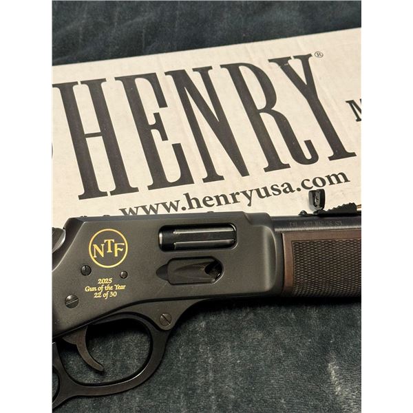 Lever action Henry’s in .357 magnum donated by the Idaho Trappers Association.