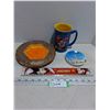 Image 1 : Disney/Mickey Mouse Memorabilia (Ash Tray, Ruler, Mug, Art Dish)