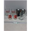 Image 1 : (7) Assorted Coca-Cola Glasses - PICK UP