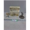 Image 1 : Vintage "Piano" Jewelry Music Box, Ballerina Figurines