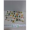 Image 1 : (35) Assorted "Lion's Club" Metal Souvenirs - Some Vintage