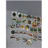 Image 2 : (35) Assorted "Lion's Club" Metal Souvenirs - Some Vintage
