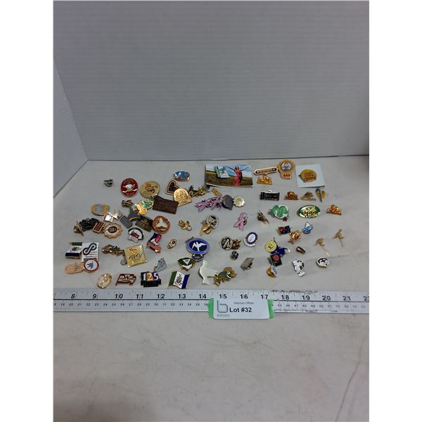 Large Quantity of Miscellaneous Souvenir Pins
