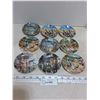 Image 1 : (9) Mini  Decorative Plates by Douglas Steven