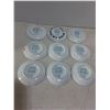 Image 2 : (9) Mini  Decorative Plates by Douglas Steven