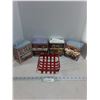 Image 1 : (4) Vintage Tins, Metal Trinket Basket