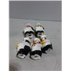 Image 3 : (5) Porcelain Chef Salt/Pepper/Oil Dispensers