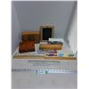 Image 1 : Rulers, Trinket Boxes, Coin Bank - No Stopper, Mini Chalk Board