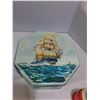 Image 5 : (4) Vintage "Ship Themed" Tins
