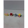 Image 2 : (4) Vintage Porcelain "Red Rose Tea" Ornaments