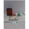 Image 1 : NOS Jointite Bottle Caps, Sweet Caporal Cigarette Tin, (2) Boxes of Alpha Chalk