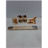 Image 2 : Kansas Jugs Salt & Pepper Shakers, Toothpick Bear & Horse Ornaments, Extendable Ruler