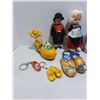 Image 3 : Assorted Dutch Inspired Ornaments & Keychains, Tin
