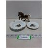 Image 1 : (3) Horse Inspired Ceramics