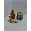 Image 2 : (4) Vintage Inspired Ornamental Decor, Tin