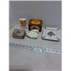 Image 1 : Old West Inspired Ornaments (Avon Bottle, Ash Tray, Tobacco Tin, Wheat Shaker)