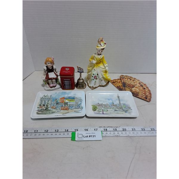British Inspired Ornaments & Mini Trays