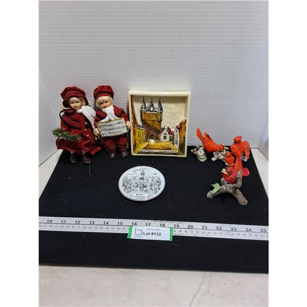 Christmas/German/Cardinals Ornaments