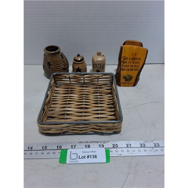 (5) Kitchen Amenity Ornaments
