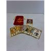Image 4 : Mr.Peanut Dish, Glass Reindeer Tree Ornament, Grinch Pocket Pop! Keychain, "Love Letter" Card Game