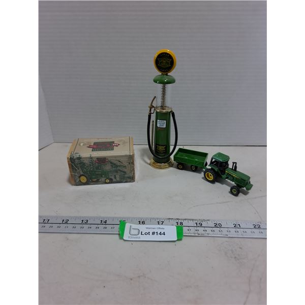 (3) John Deere Memorabilia Ornaments