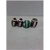 Image 2 : (4) Roughriders/Wiser's/Polar Ice  Porcelain Kitchen Souvenirs