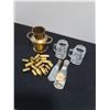 Image 2 : Miniature Memorabilia, Brass Mini Milk Can, Assorted Shell Casings