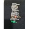 Image 2 : (10) Miniature Glass Pop Bottles