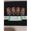 Image 1 : Set of 4 "O" Mini Shot Glasses