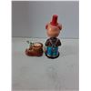 Image 2 : Vintage Wind-up Pig Bobble Head, 'Mouse on Boot' Shaker