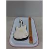 Image 2 : (2) Metal Coca-Cola Serving Trays, Ruler, Nashville "Guitar" Trinket Dish