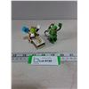 Image 1 : Jiminy Cricket Resin Ornament & Kermit Keychain
