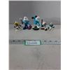 Image 1 : (5) Smurfs Rubber Toy Figurines