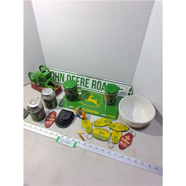 Large Quantity of John Deere Memorabilia