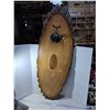 Image 1 : Wood Slab Coat Rack - 44" x 16" - CANNOT SHIP