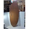 Image 3 : Wood Slab Coat Rack - 44" x 16" - CANNOT SHIP