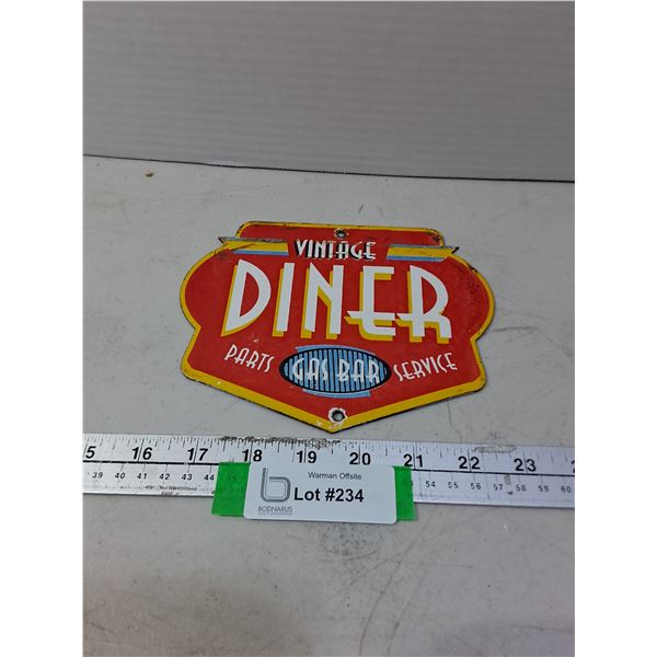 Vintage Metal Sign