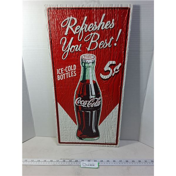 MDF "Open Road" Coca-Cola Print - 11" x 22"