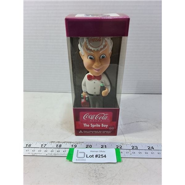 NIB Coca-Cola "Sprite Boy" Bobblehead