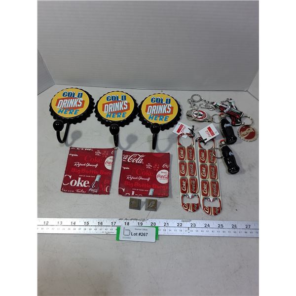 Assorted Coca-Cola & Cold Drinks Memorabilia