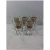 Image 2 : (5) Coca-Cola "Vintage Picture" Glasses
