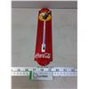 Image 1 : Coca-Cola 12" Metal Thermometer