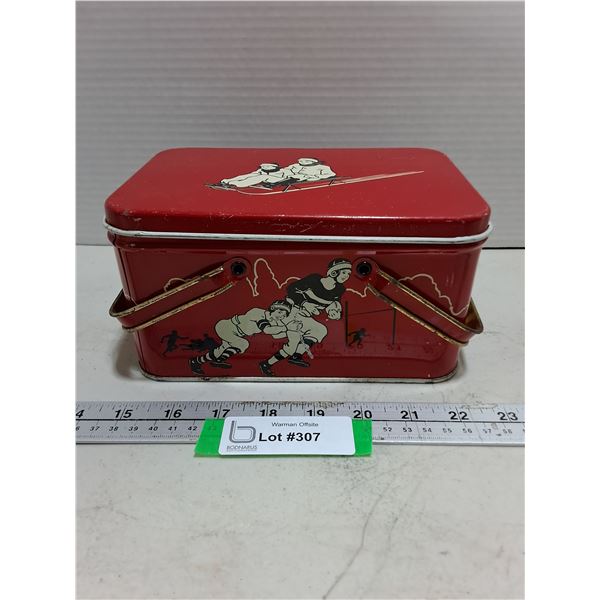 Vintage "Sports Themed" Metal Lunch Box