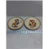 Image 1 : (2) Goebel Decorative Plates from 1980's West Germany