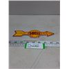 Image 1 : Metal Shell Wall Mount Sign w/German Words