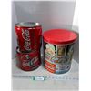 Image 1 : (3) Coca-Cola Tins (2 Are Coin Banks)